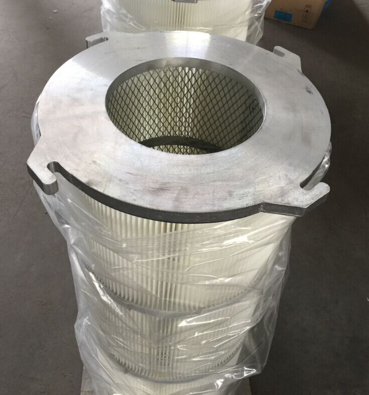 Air Filter Cartridge With Four Alluminium Lugs